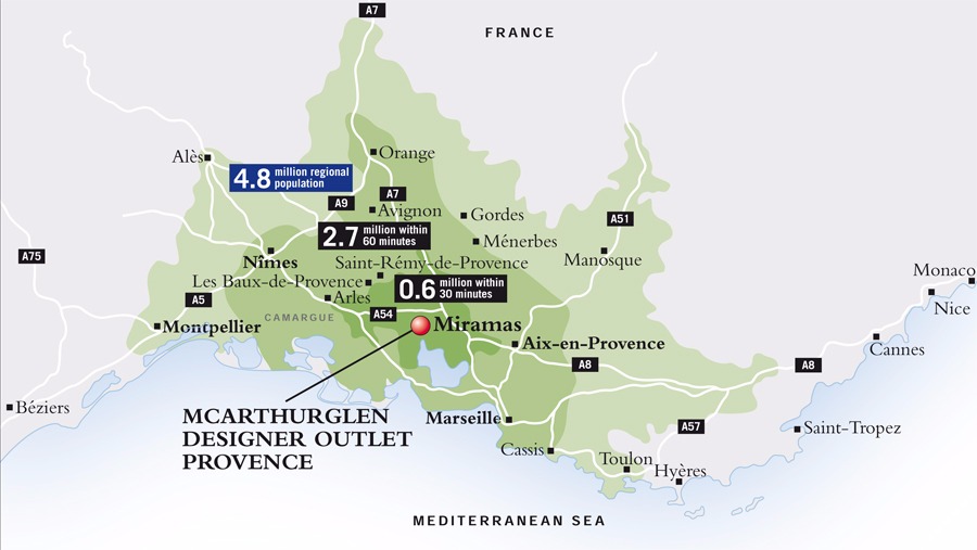 emplacement village des marques